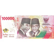 (433) ** PNew (PN168) Indonesia - 100.000 Rupiah Year 2022